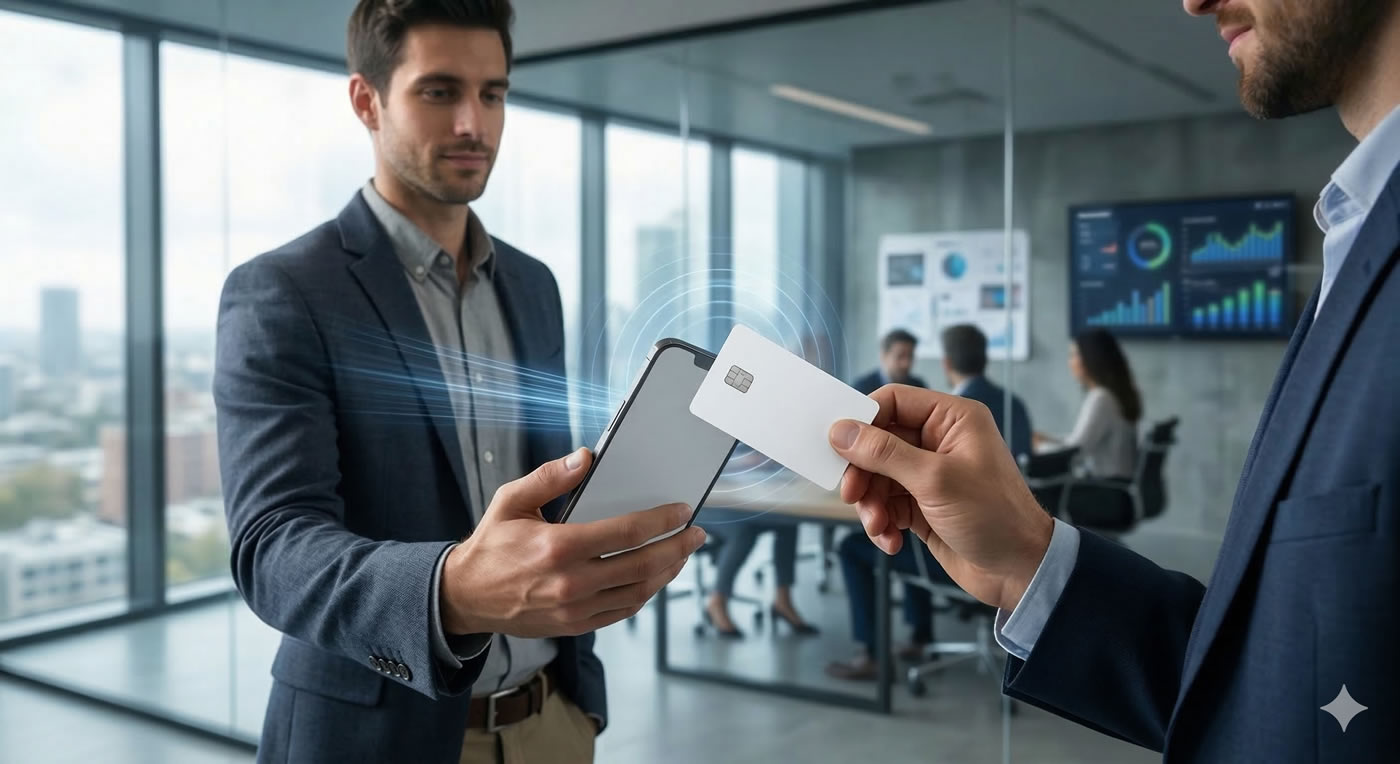 NFC Kartvizit | Tek Dokunuşla Bilgi Paylaşan Akıllı Kartvizit - TiCiCARD