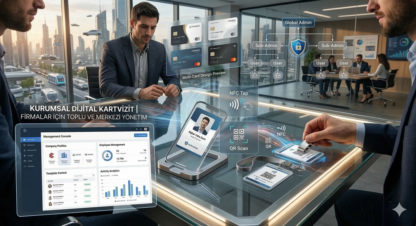 Sanal Dijital Kartvizit | Fiziksel Karta Gerek Olmadan Hızlı Paylaşım - TiCiCARD