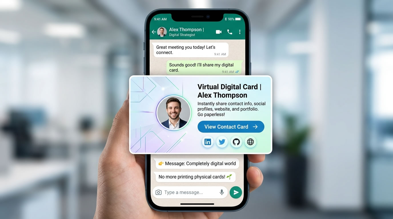 Dijital Kartvizit Nedir? Nasıl Çalışır? Avantajları Nelerdir? - TiCiCARD