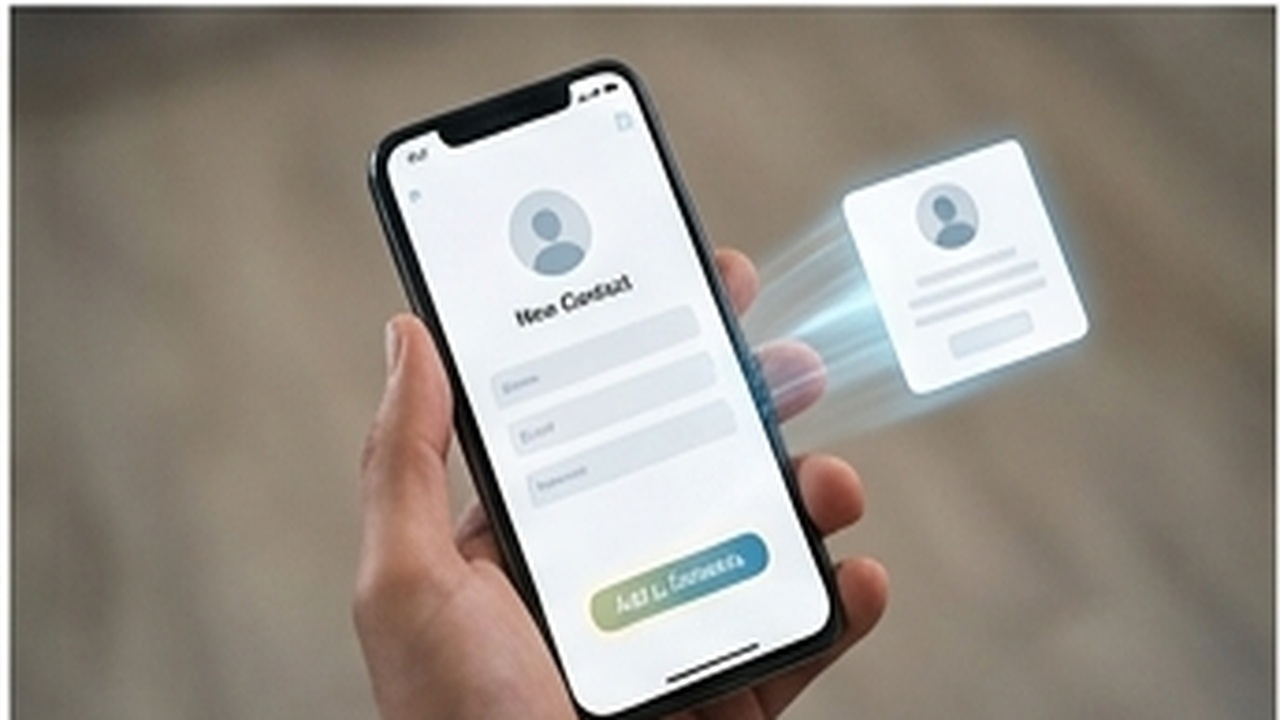 Dijital Kartviziti Telefon Rehberine Kaydetme Rehberi | TiCiCARD