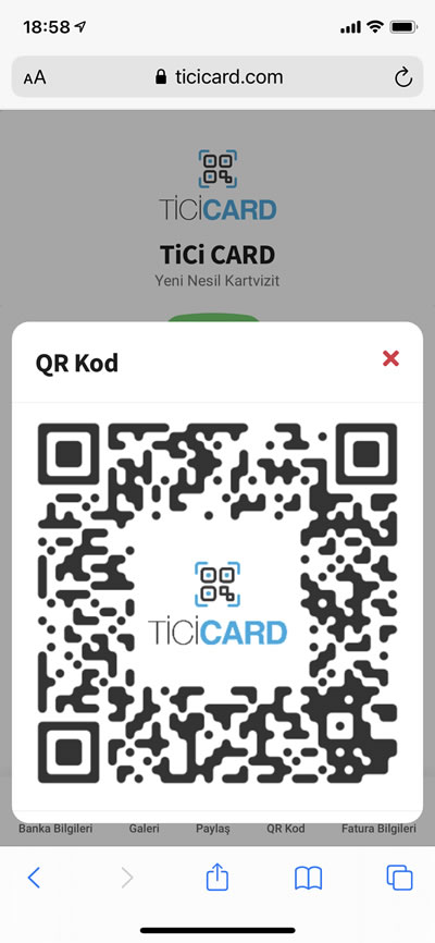 TiCiCARD Yeni Nesil Kartvizit